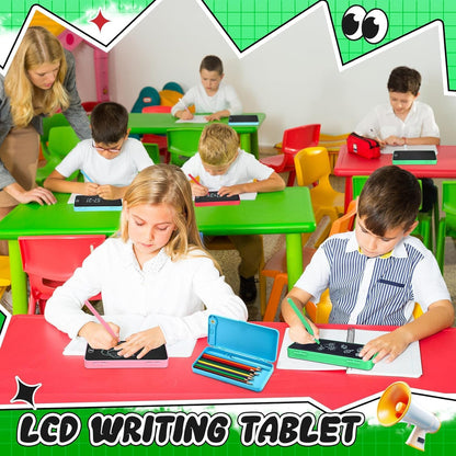 2 in 1 LCD Writing Pad Pencil Box