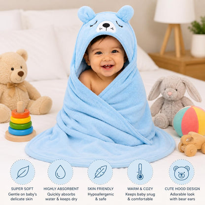 Bath Towel Bed Bedding for Baby Boys and Baby Girls