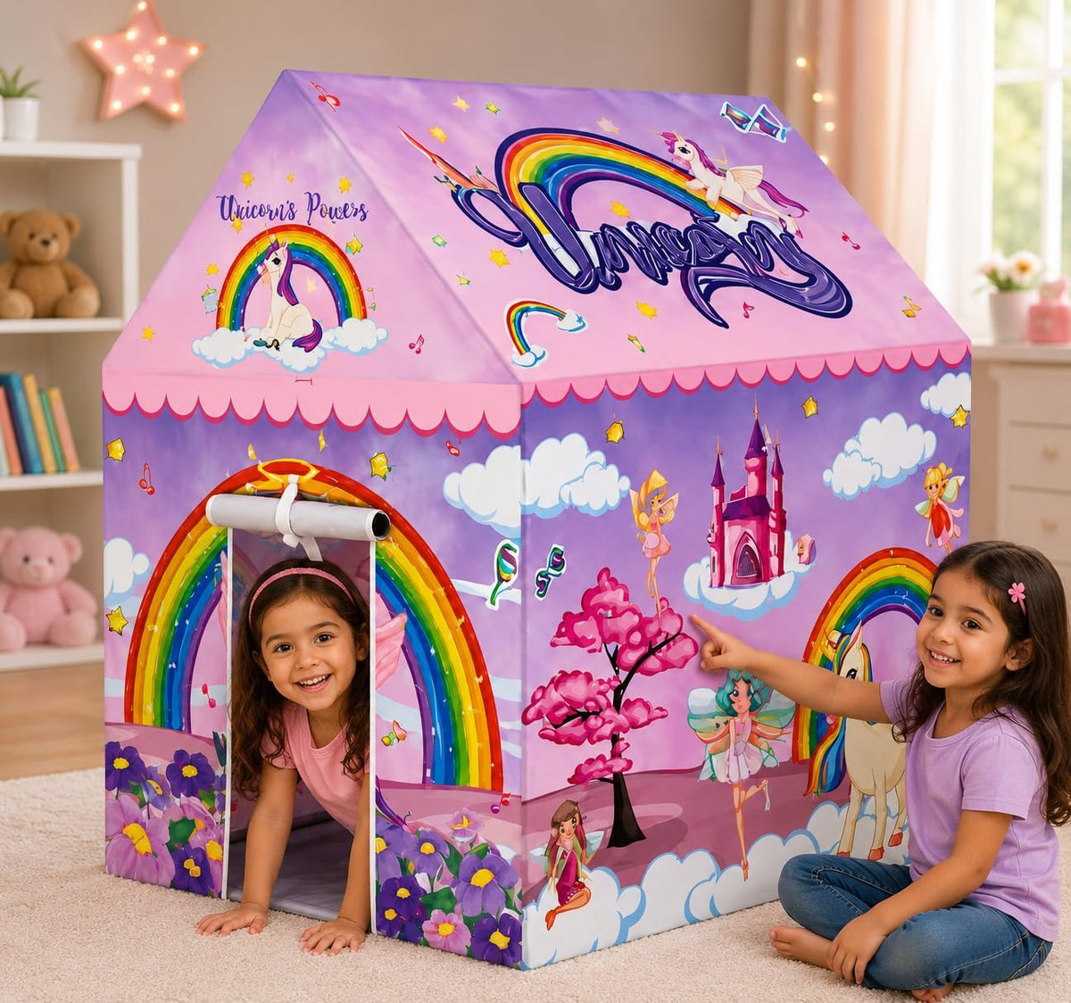 Peppa Pig Theme Play Tent House For Kids