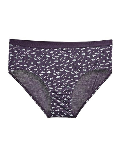 High Waist Tummy Tucker Hipster Panty in Dark Green