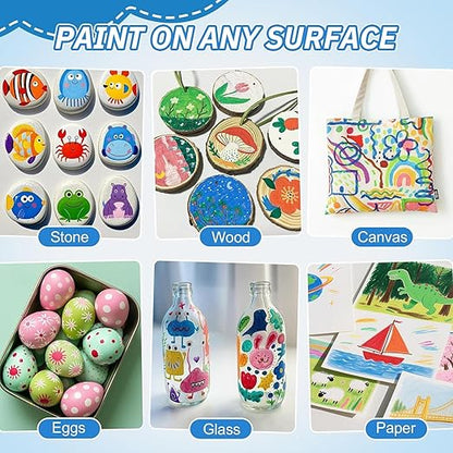 Acrylic Brush Marker Set