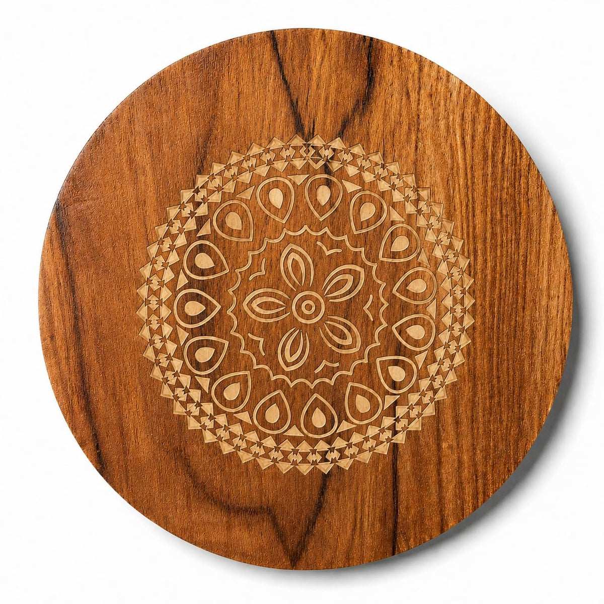 Wooden Heat Resistant Round Coaster