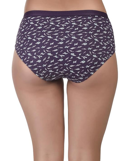 High Waist Tummy Tucker Hipster Panty in Dark Green