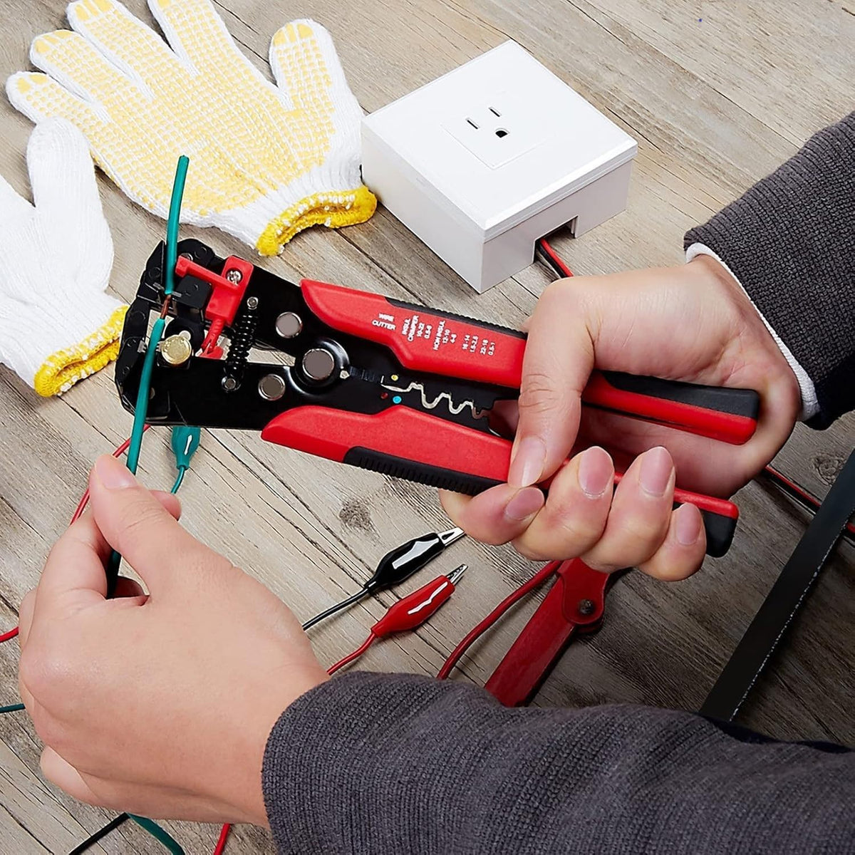 2 In 1 Multifunctional Snap Ring Plier For Mechanics