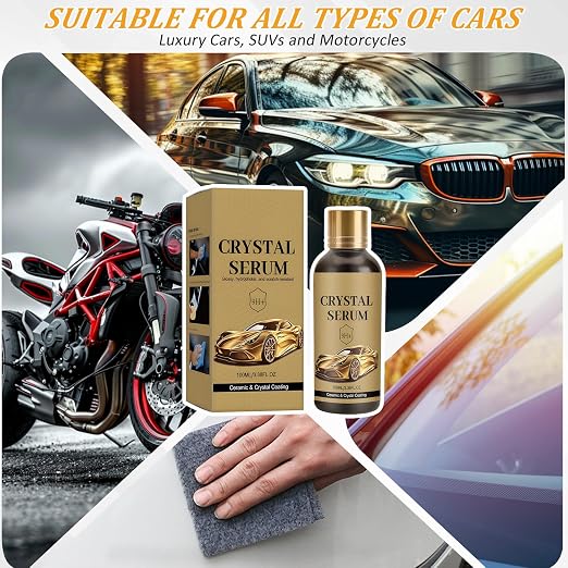 Car Coating Crystal Serum(Pack of 2)