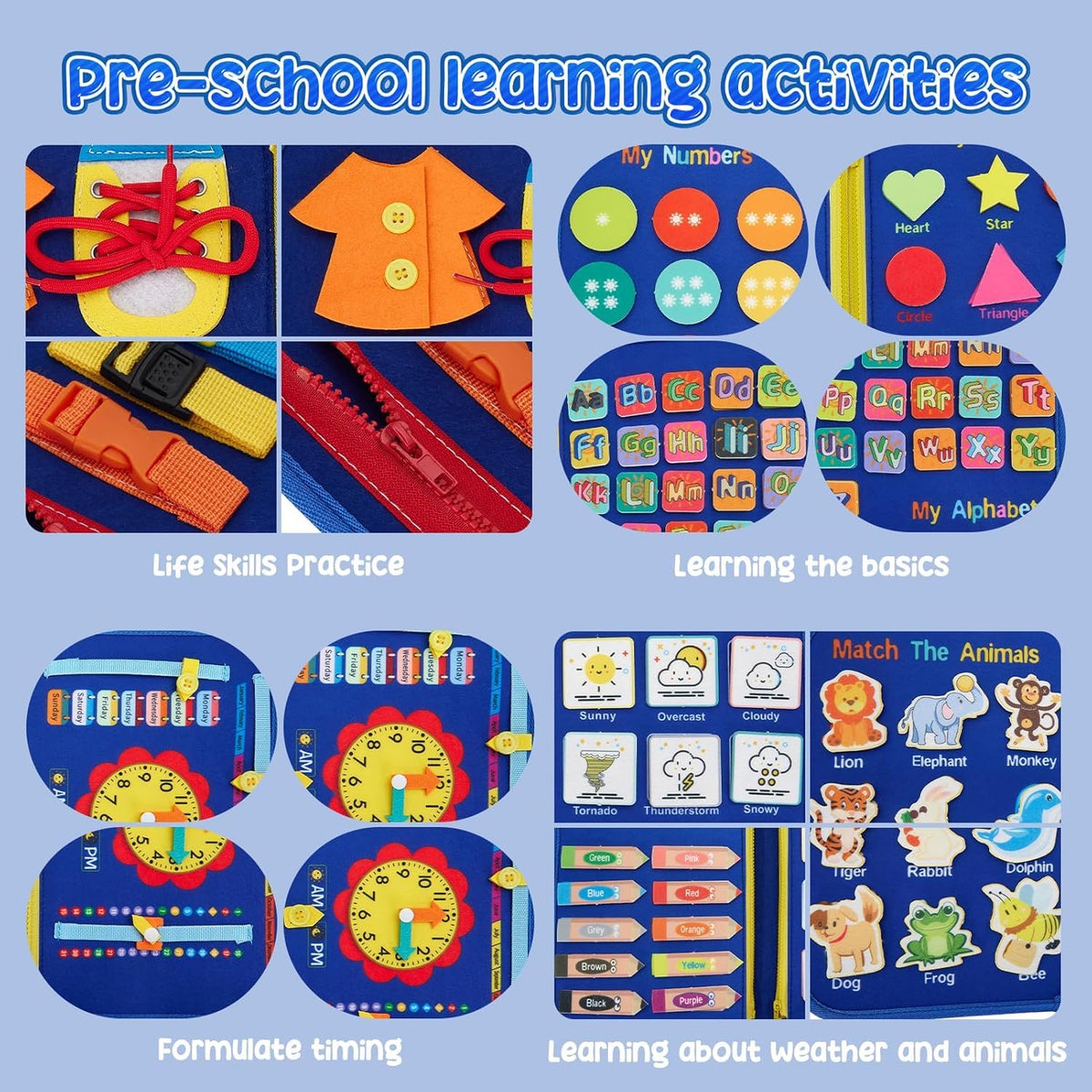 Montessori Busy Board