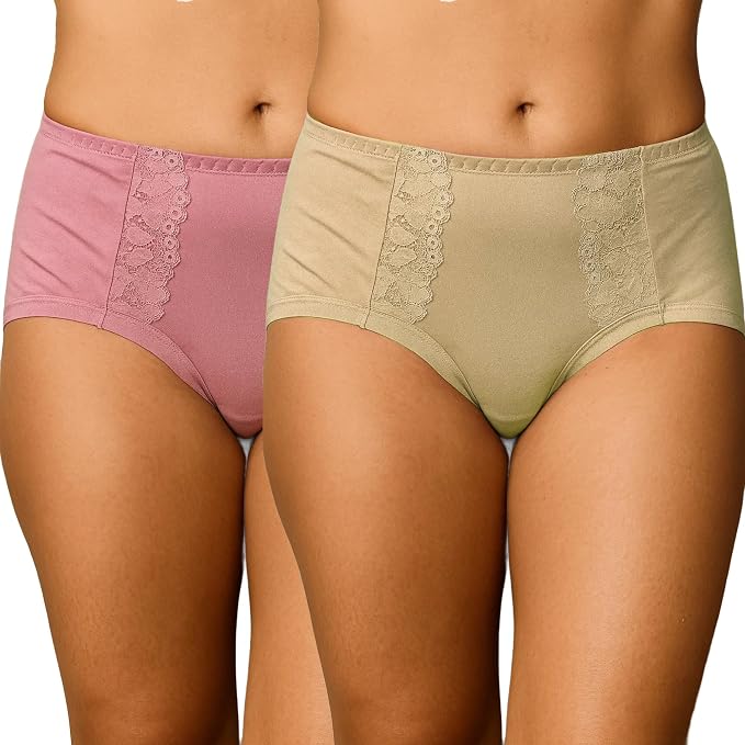Pack of 2 High Waist Hipster Panties