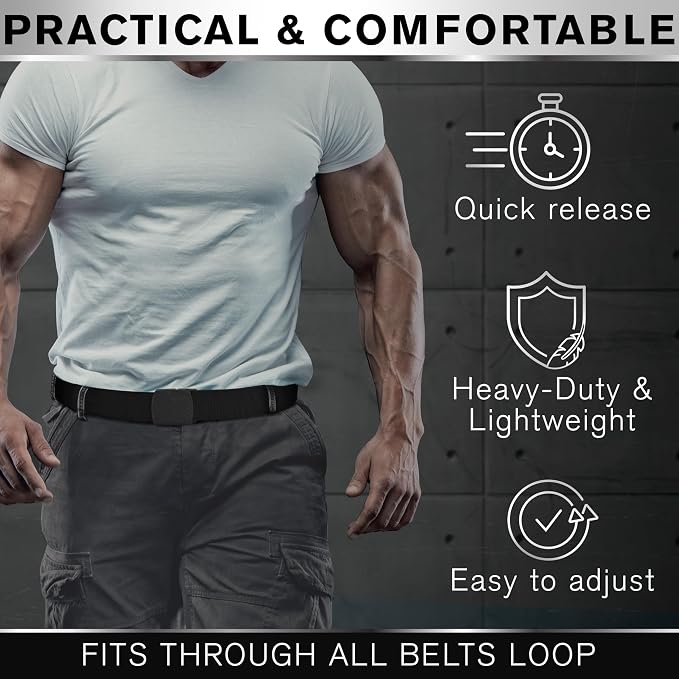 QUICK LOCK TECTICAL DUTY BELT