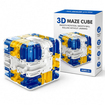 Labyrinth 3D Puzzle Maze Cube