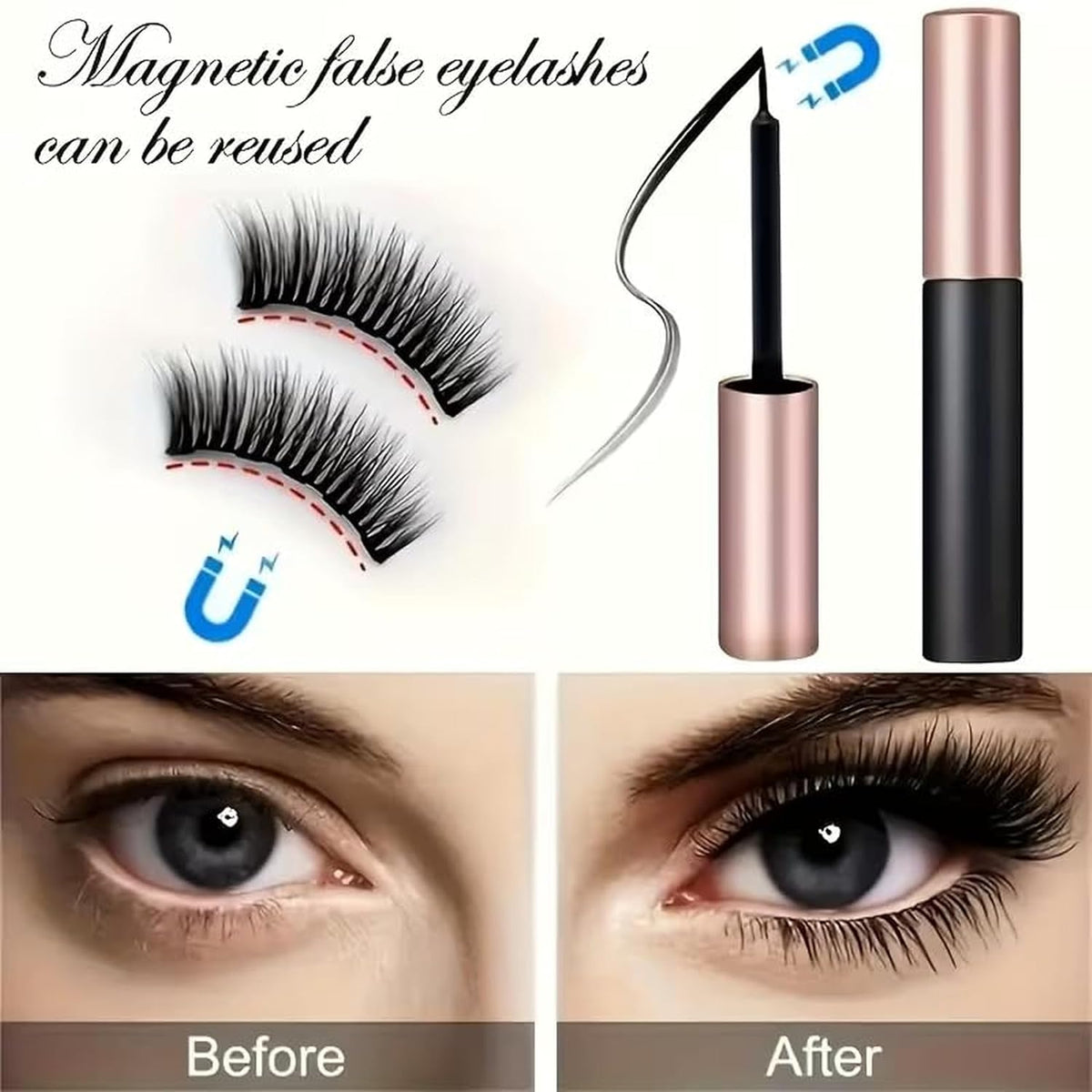 Magnetic Eyelashes for Women