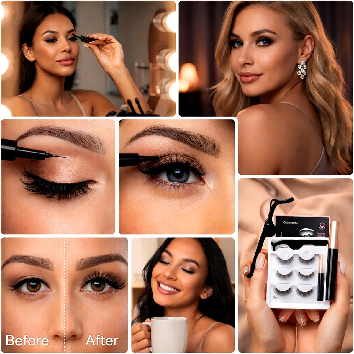 Magnetic Eyelashes for Women