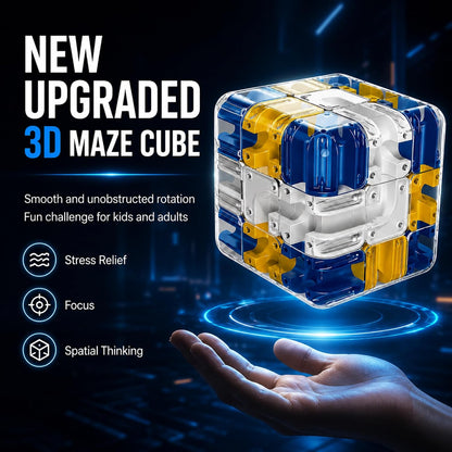 Labyrinth 3D Puzzle Maze Cube