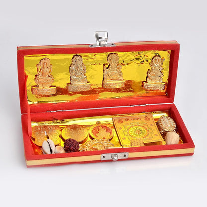 13 Pcs Shri Dhan Laxmi Kuber Bhandari Yantra