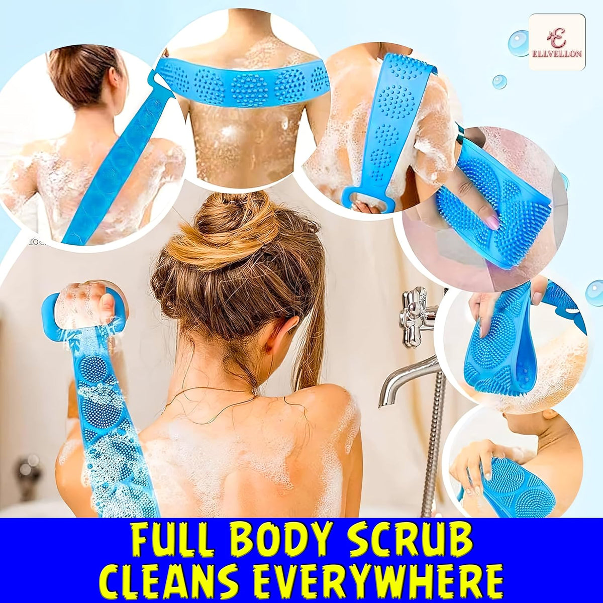 Body Bathing Back Scrubber belt