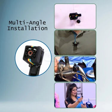 Clip-On Mini DV Camera With Screen (CCTV15)