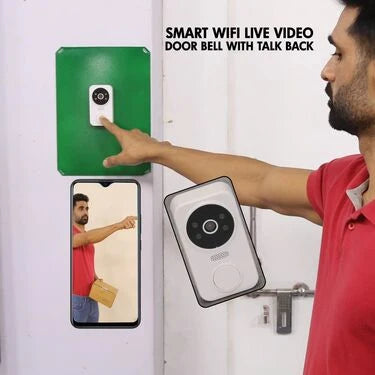 Smart Wifi Live video door bell with talk back (CCTV9)