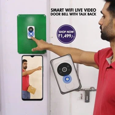 Smart Wifi Live video door bell with talk back (CCTV9)
