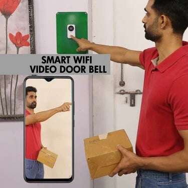Smart Wifi Live video door bell with talk back (CCTV9)