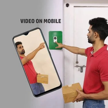 Smart Wifi Live video door bell with talk back (CCTV9)