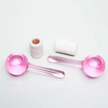 Crystal Glass Ball For Skin Cooling Massage (HE11)