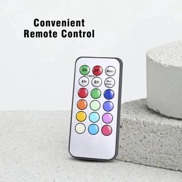 2 Pcs RGB Light With Remote