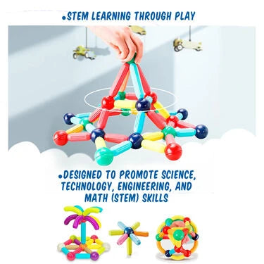 Magnetic Building Block Set For Kids (MBBS)