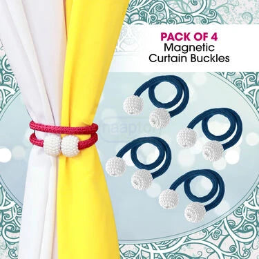 Pack Of 4 Magnetic Curtain Buckle (MCB)