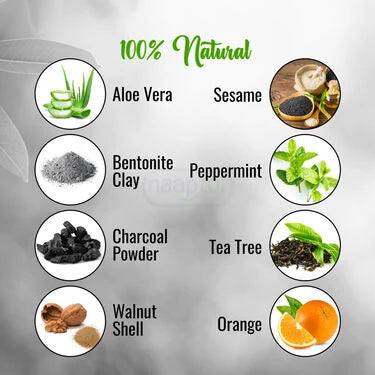 Natural Activated Charcoal & Tea Tree 3-in-1 Mud Face Mask