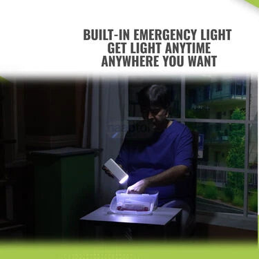 10,000 mAh Big Power Bank With Battery Indicator And Powerful Emergency light