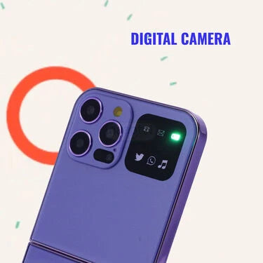2 Sim Dual Screen Flip Phone With Camera