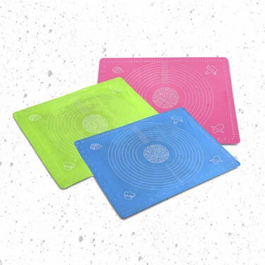 Silicone Mat + Free 10 Pcs Roller Cutter (SM2)