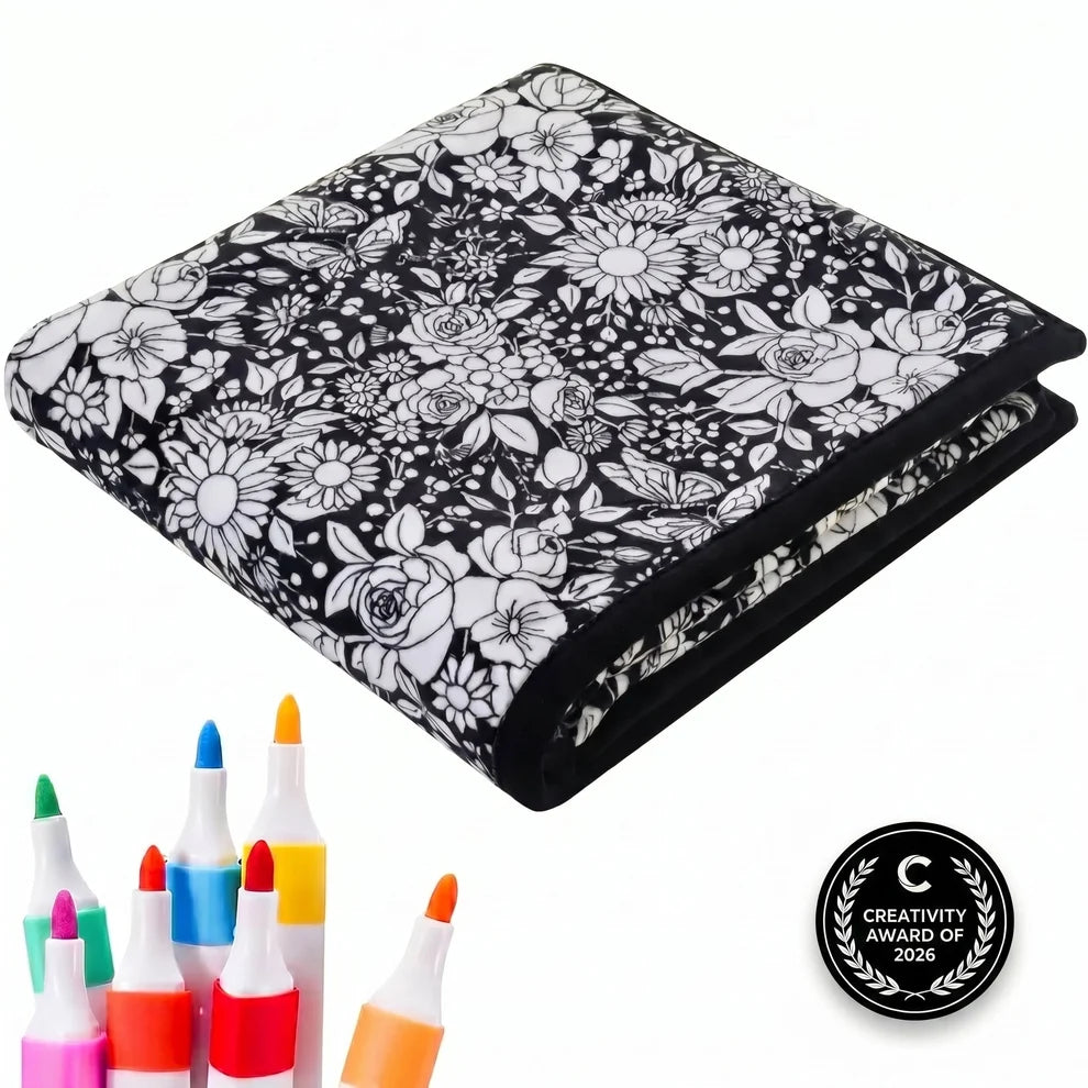 Creative Coloring Blanket