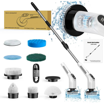 9-in-1 Electric Spin Scrubber