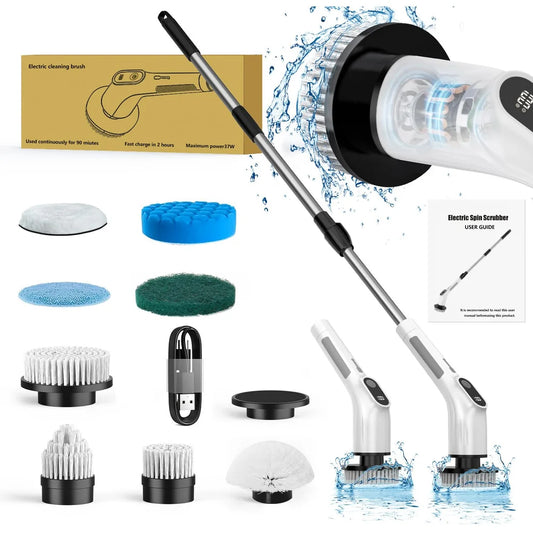 9-in-1 Electric Spin Scrubber