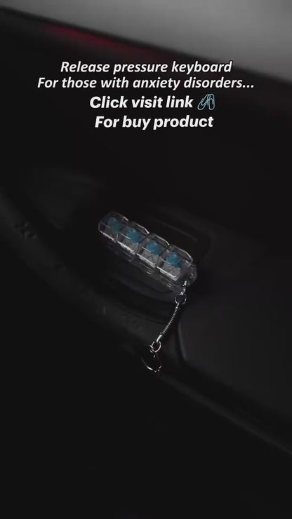 Mechanical Click-Fidget keychain