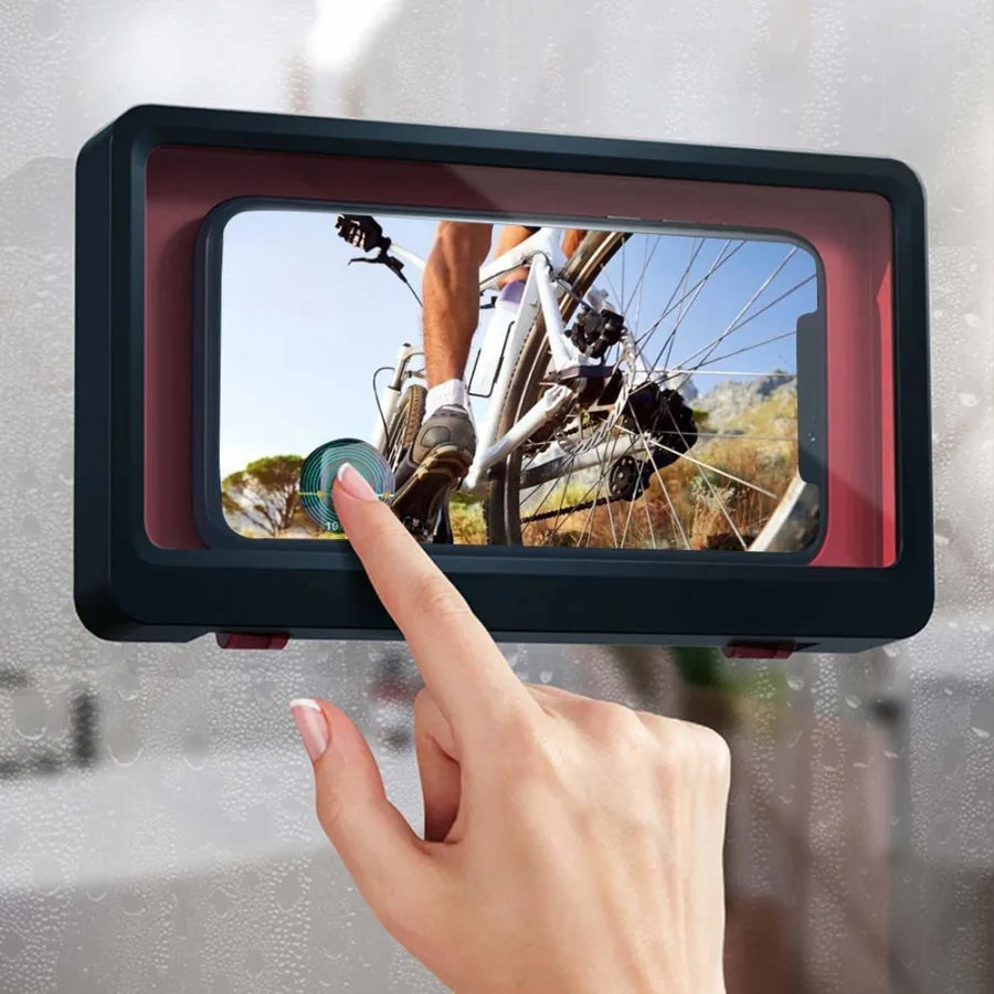 Shower Phone Holder Waterproof Wall Mount Case