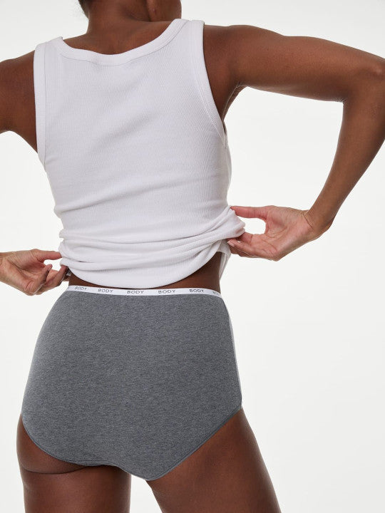 Pack Of 4 Women Cotton High-Rise Basic Brief