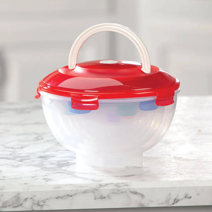 10 Pcs See Through Push & Lock Bowl Set