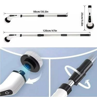 9-in-1 Electric Spin Scrubber