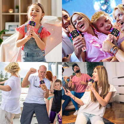 Multi-Function Chargeable Bluetooth Wireless Singing Mike With Speaker (BLS9)