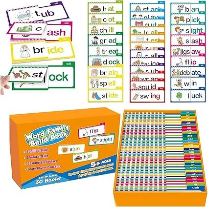 30 Read and Rhyme Flip Books