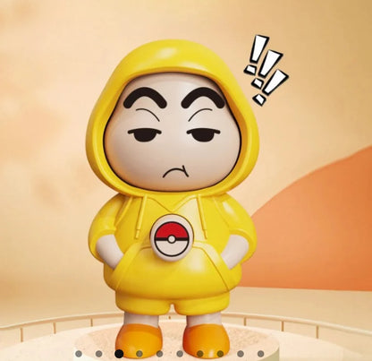Shin-Chan Face Rotating Keychain